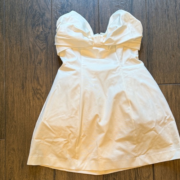 BHLDN Cream Strapless Dress - Picture 1 of 4